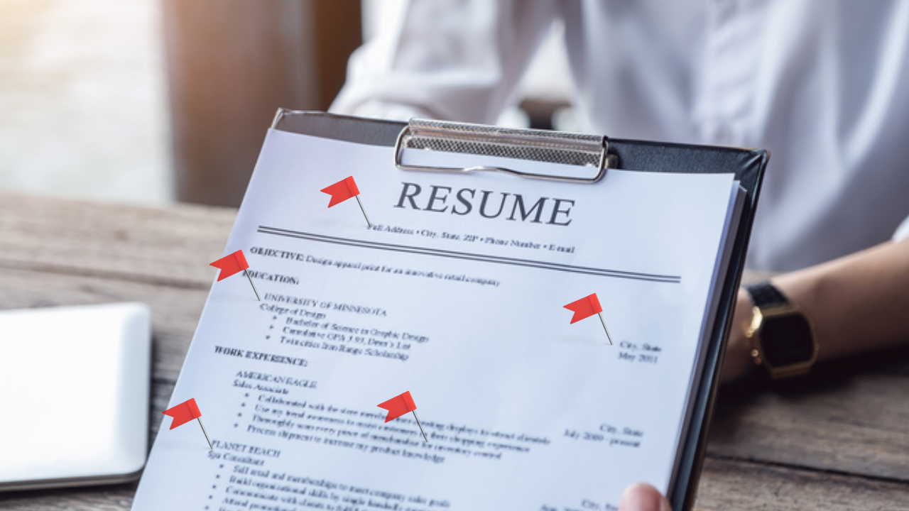 The Top 5 Red Flags to Avoid Including in Your Resume – cvDragon
